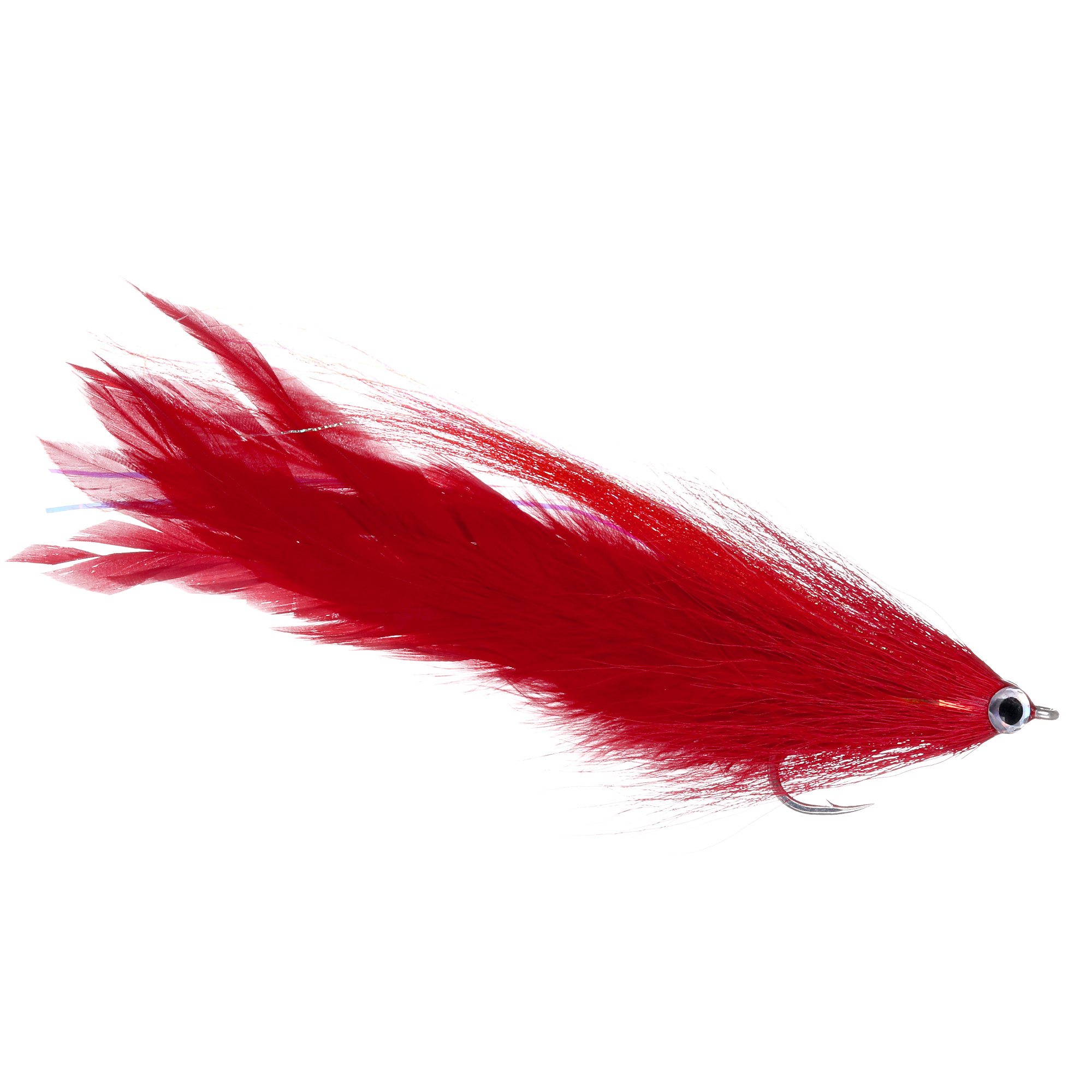 Superflies Hollow GT Deceiver Red Gamakatsu SL12S #6/0 Salzwasserfliege