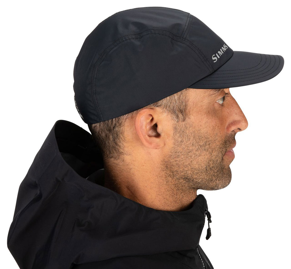 Simms_Flyweight_Gore-Tex_Paclite_Cap_Schirmmutze_black_6