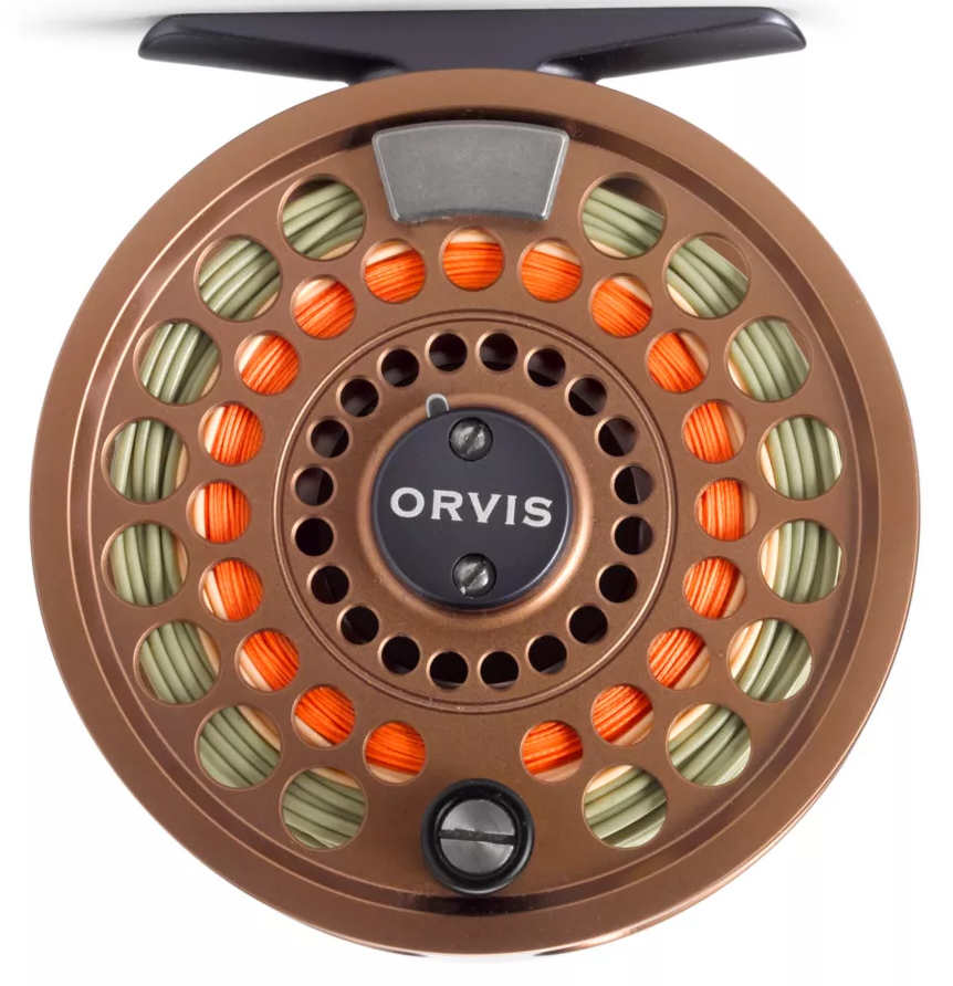 Orvis Battenkill Disc Fliegenrolle kupfer