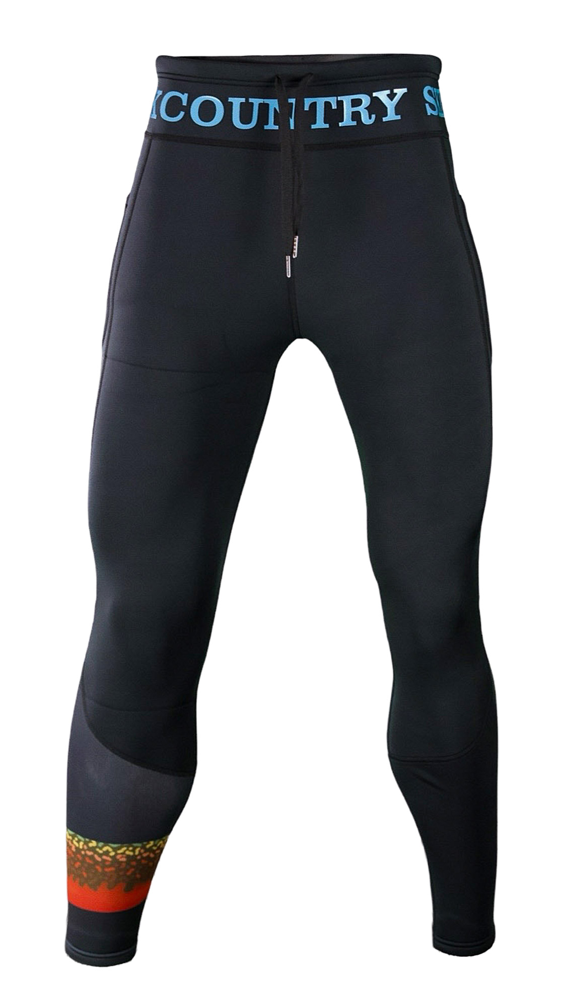 Backcountry Skinz Z-Series Neoprene Wet Wading Leggins  Black Char
