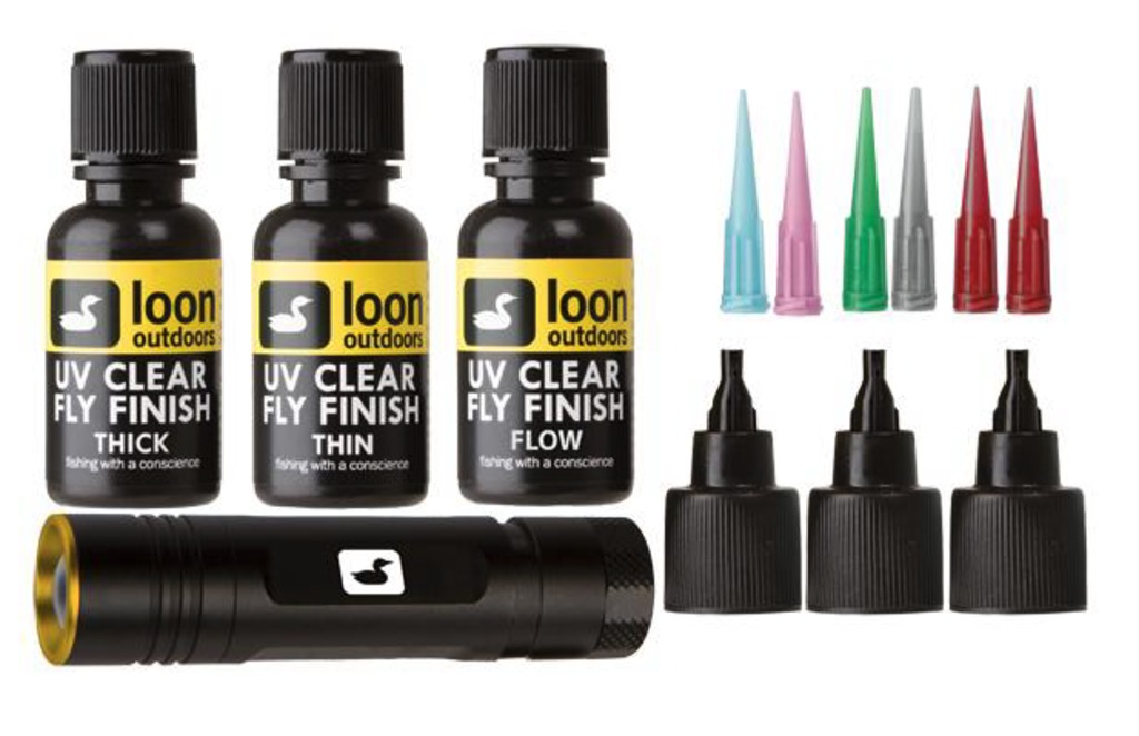 loon_uv_fly_tying_kit Loon UV Fly Tying Kit mit UV Bench Light (1/2 oz)