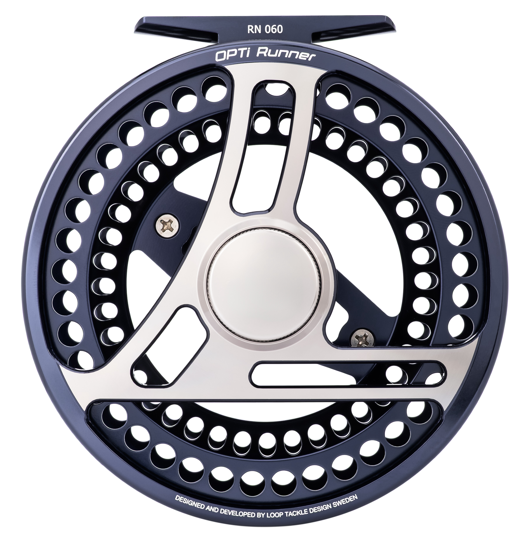 Loop Opti Runner Fliegenrolle Storm Blue