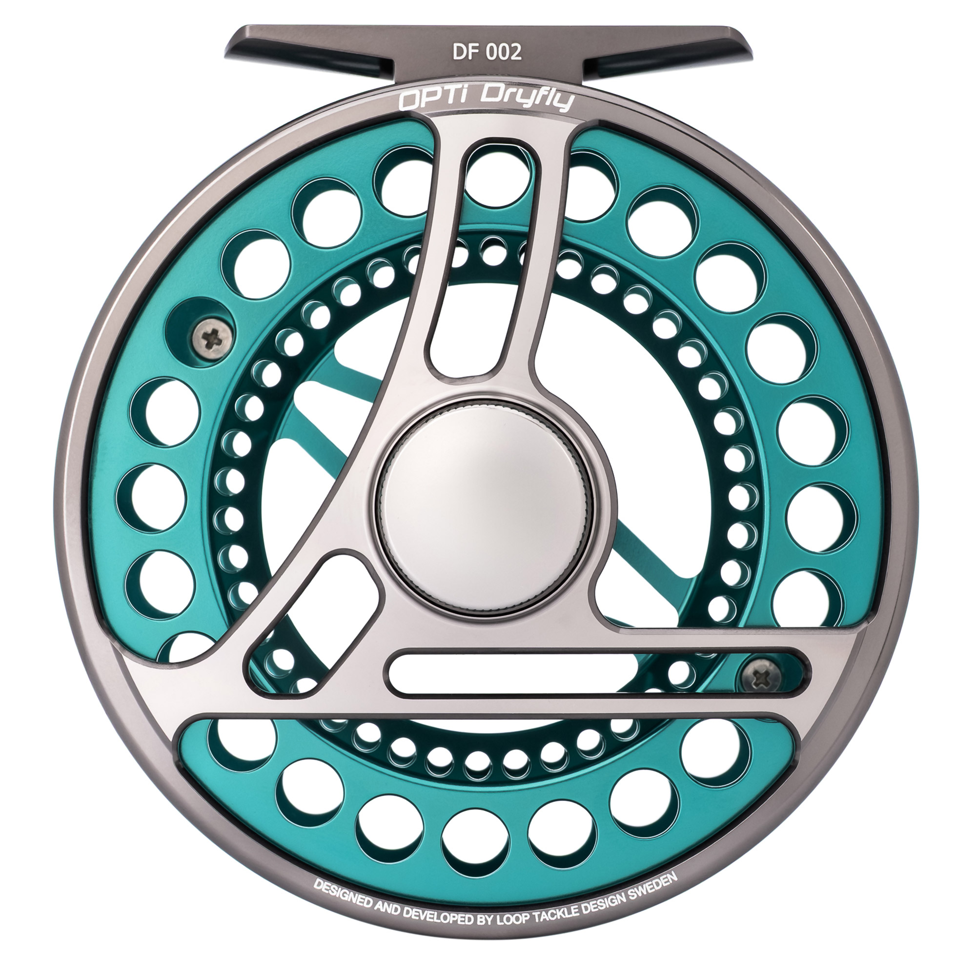 Loop OPTI Dryfly Limited Edition Fliegenrolle Aurora Turquoise Loop OPTI Dryfly Limited Edition Fliegenrolle Aurora Turquoise