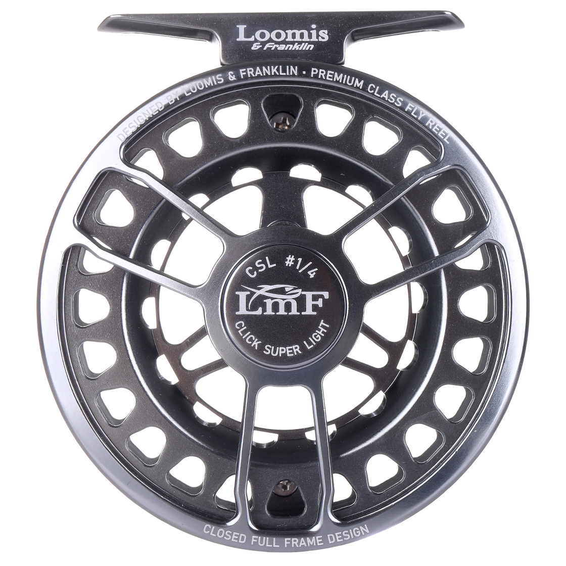 Loomis & Franklin CSL Super Light click Fullframe Euro Nymph Fliegenrolle Loomis & Franklin CSL Super Light click Fullframe Euro Nymph Fliegenrolle