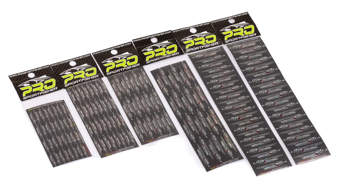 Pro Sportfisher Candy Foils holografische Klebefolie