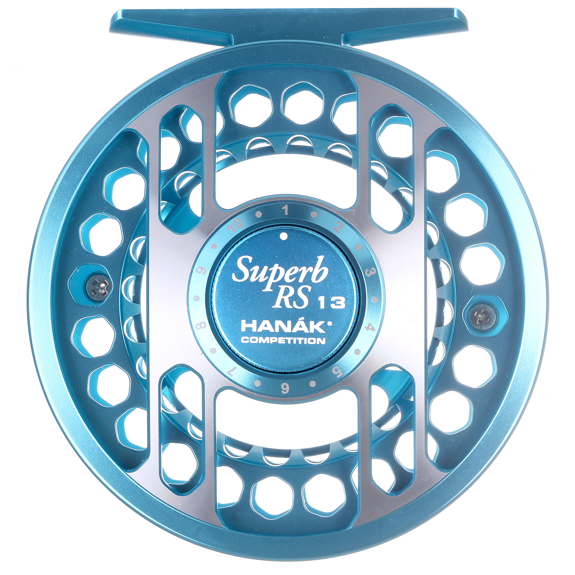 Hanak Superb RS 13 Fliegenrolle alpen blue