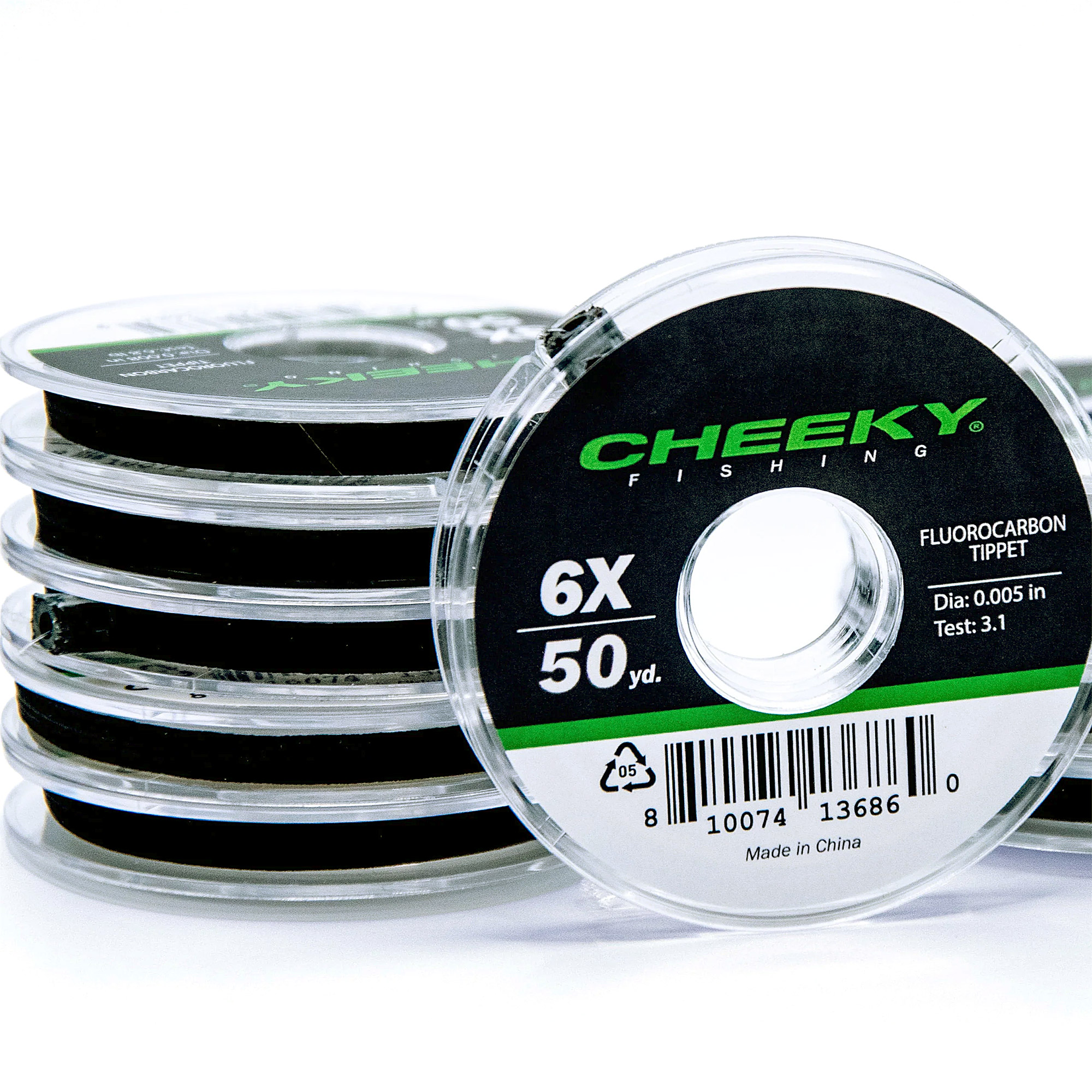 Cheeky Fluorocarbon Tippet 50yds Spool Vorfachmaterial