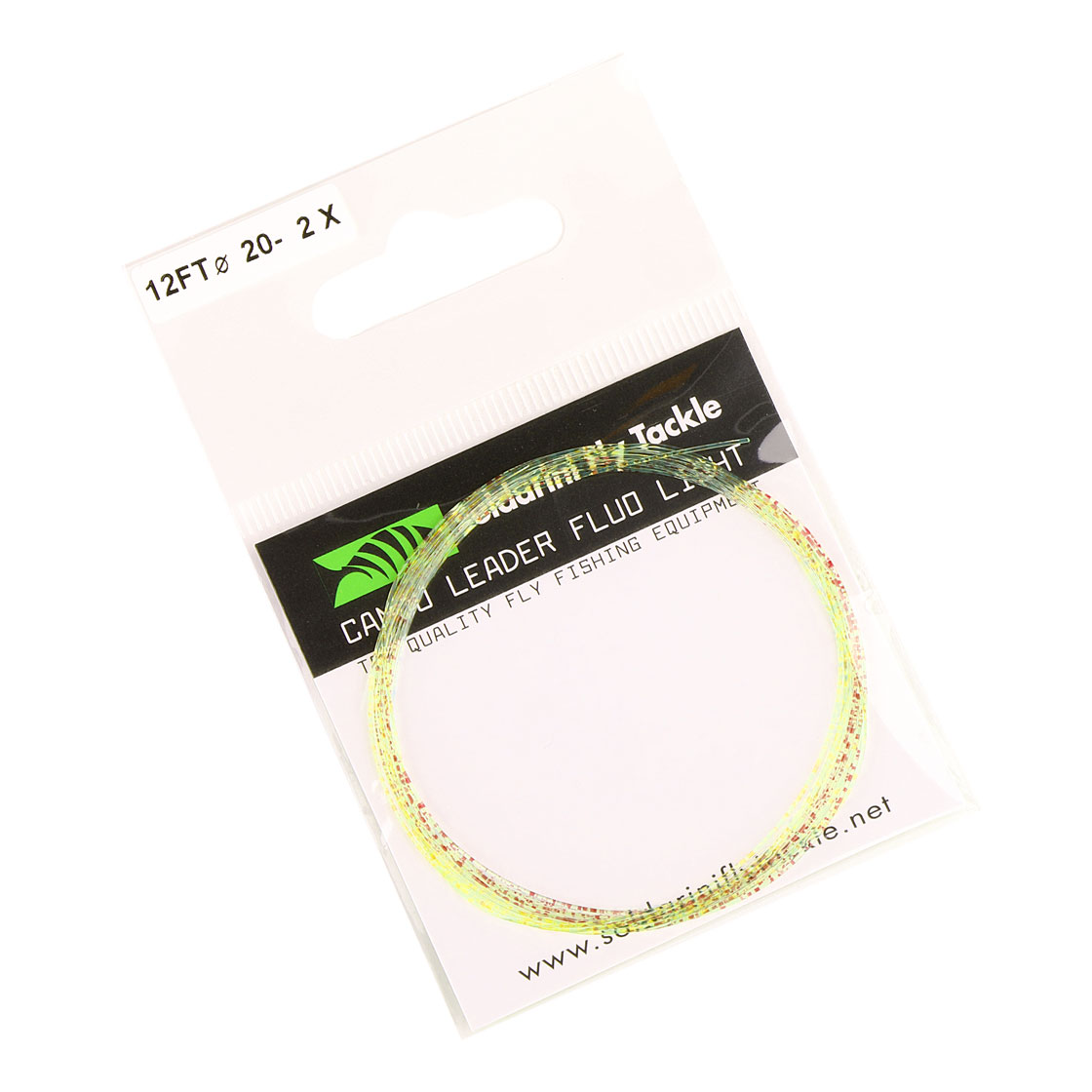 Soldarini Fly Tackle Fluo Light Camou Leader Vorfach 12 ft