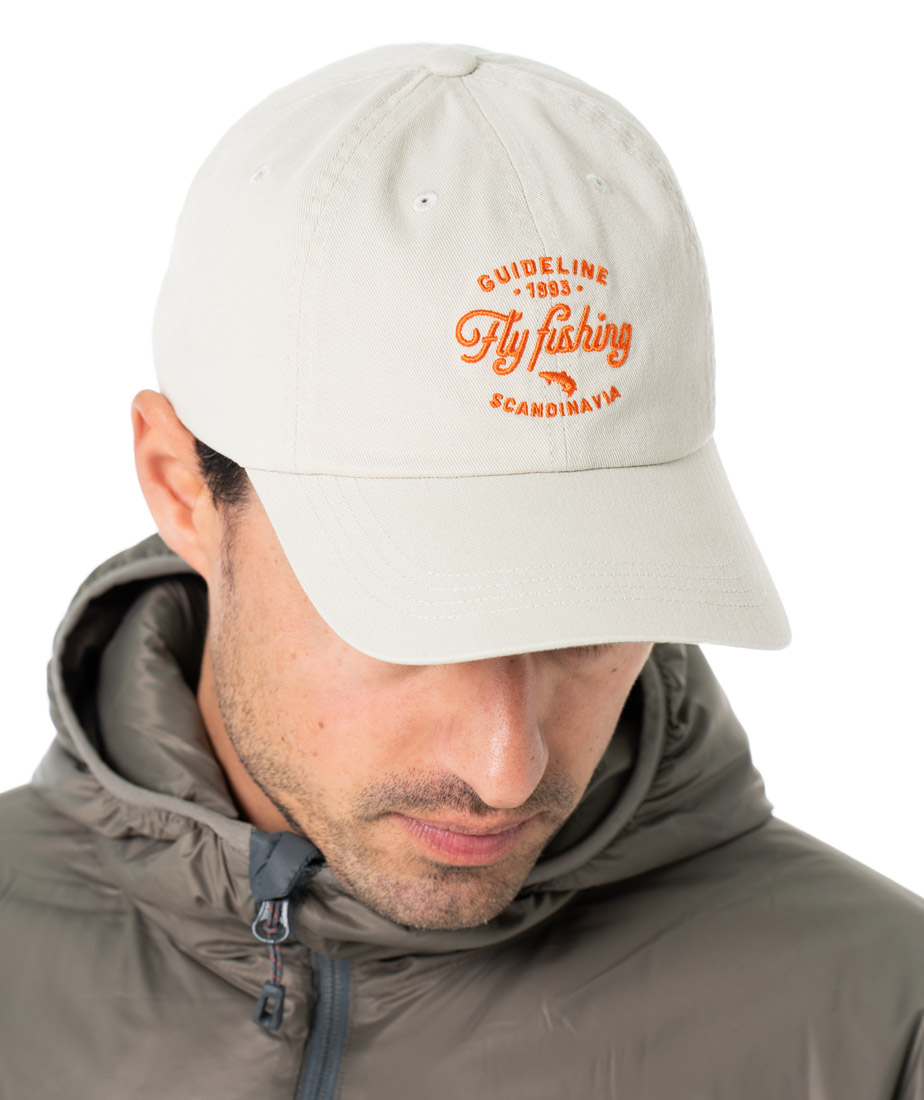 Guideline Fly Fishing Dad Cap - Bone Guideline Fly Fishing Dad Cap - Bone