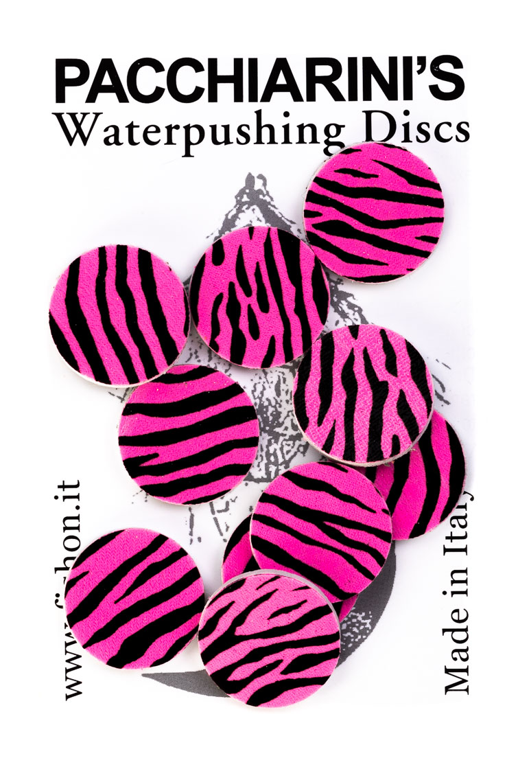16210-7_Pacchiarini-Waterpushing-Disc-pink-fluo-barred_1 pink fluo barred
