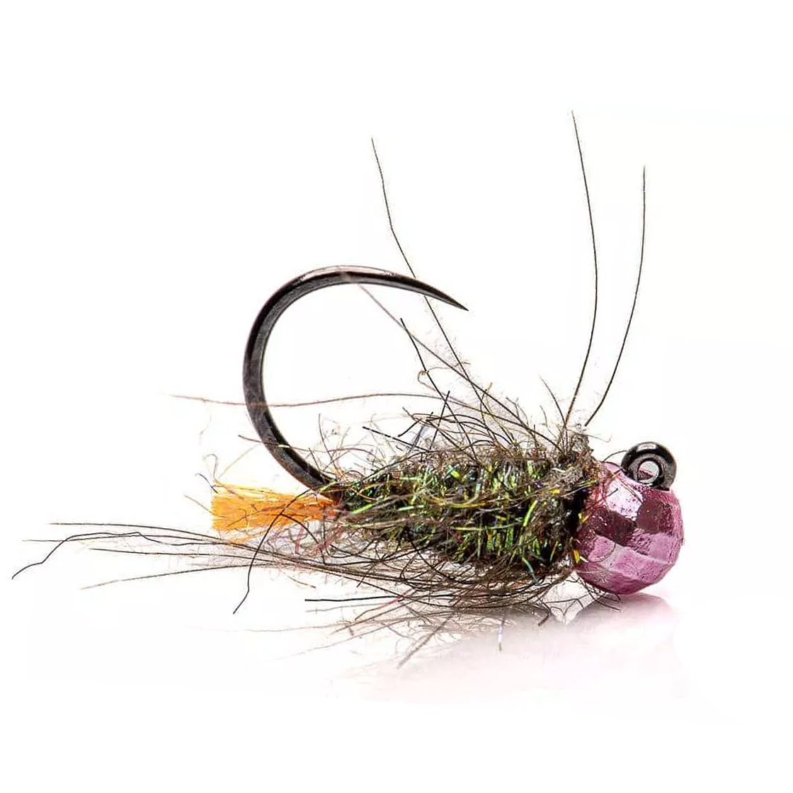 Superflies_Tungsten_Nymphe_Orange_Tag_Jig_Light_Pink_Bead Superflies Tungsten Nymphe Orange Tag Jig Light Pink Bead