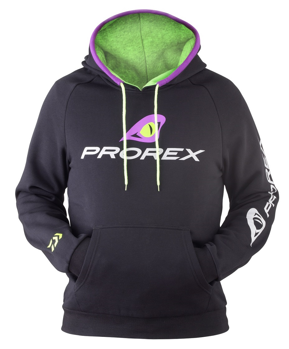 Daiwa PX Hoodie Kapuzenpullover black