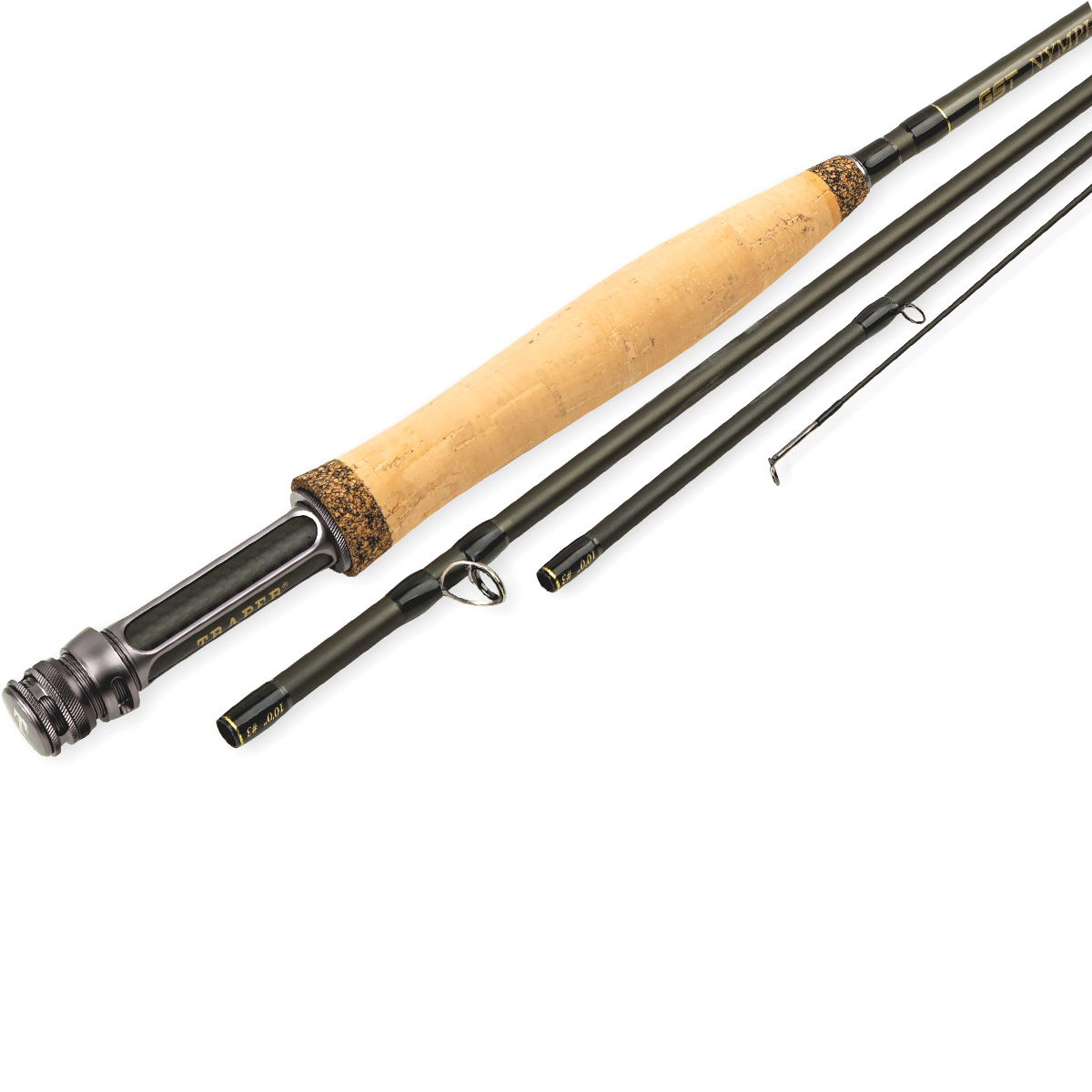 Traper GST Euro Nymph & Dryfly 2 in 1 Einhand Fliegenrute