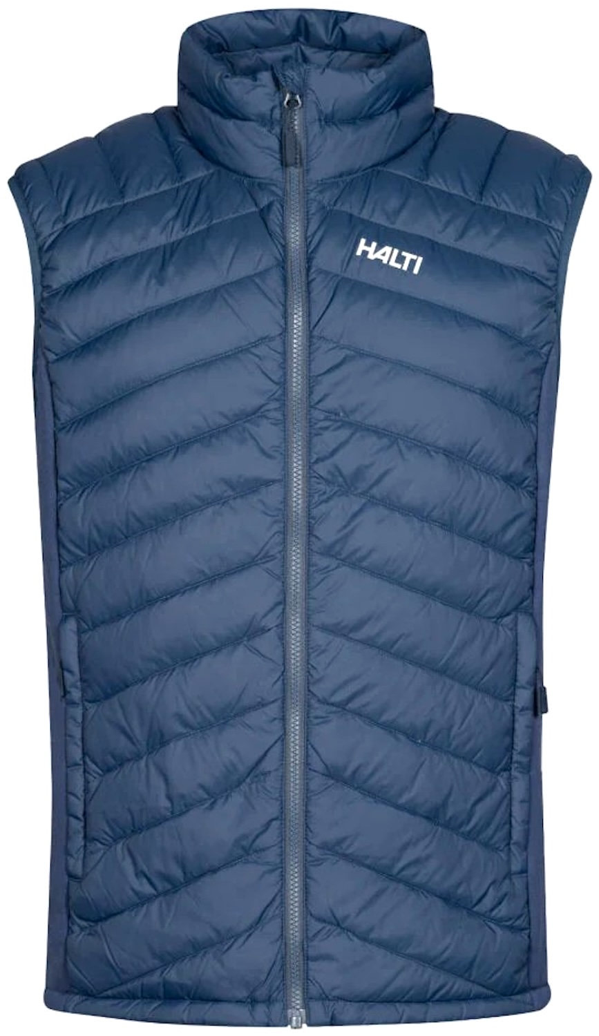 Halti Huippu Down Hybrid Vest Weste Sargasso Sea Blue