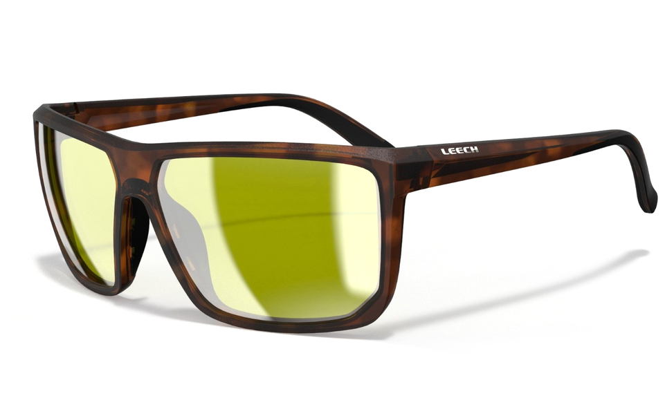 Leech Condor Sunset Silver Polbrille (Yellow)