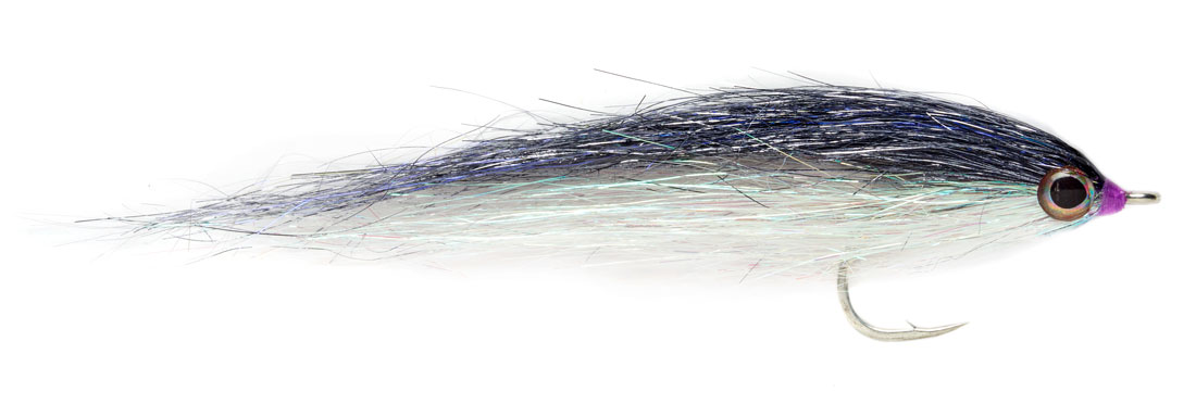 Fulling Mill Streamer - Sparkle Minnow grey