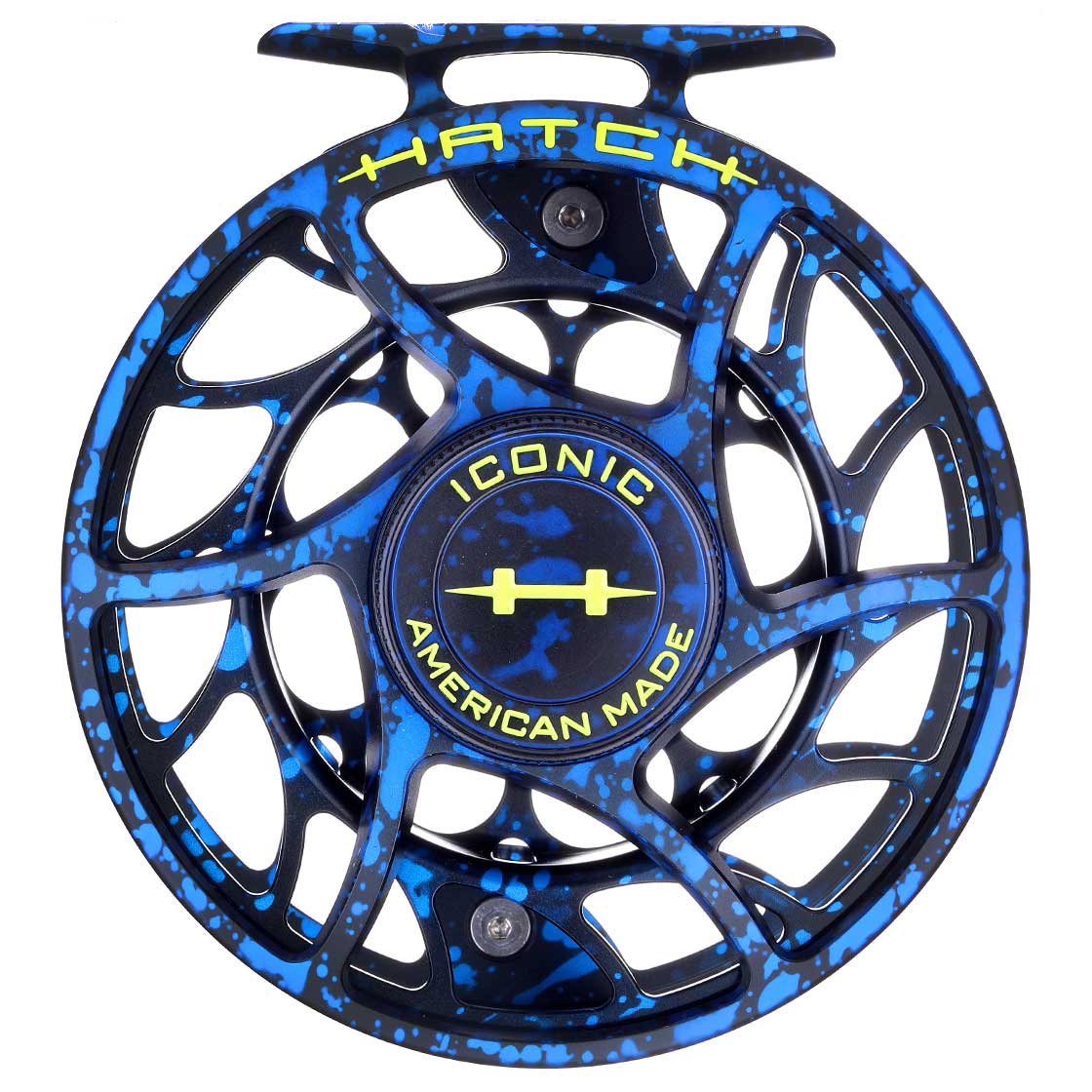 Hatch Limited Custom Dark Matter Iconic Reel Large Arbor Fliegenrolle
