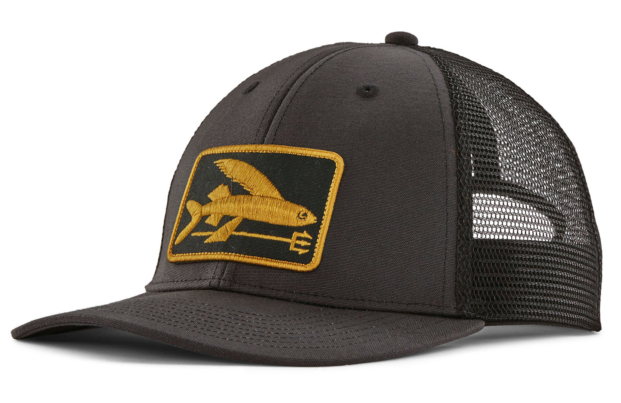Patagonia Flying Fish LoPro Trucker Hat Cap FLBK Patagonia Flying Fish LoPro Trucker Hat Cap FLBK