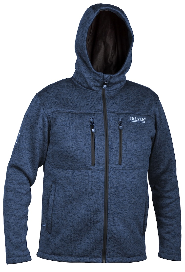 Traper Alaska Hoody Pullover Dark Blue Traper Alaska Hoody Pullover Dark Blue