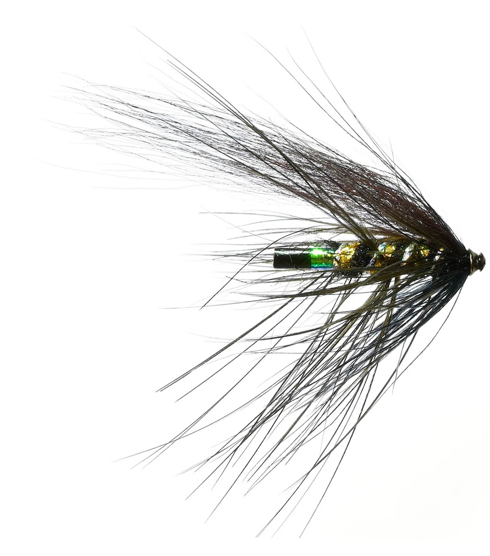 P-25275_Frodin_Flies_Tubenfliege_Spey_Series_Black_Heron_ Bindebeispiel
