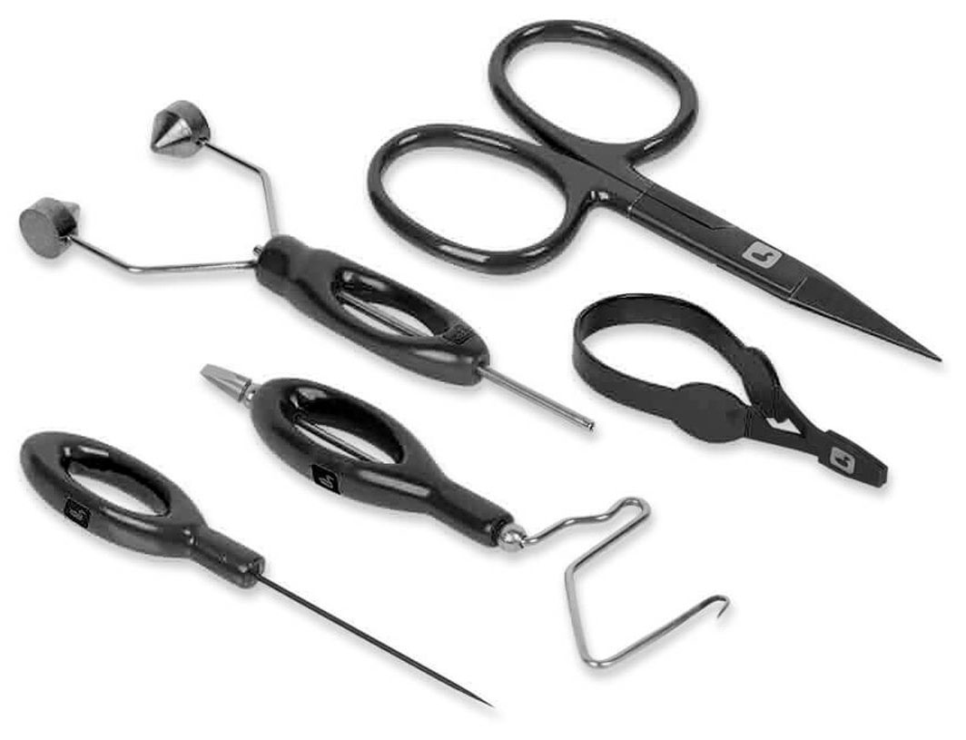 Loon Core Fly Tying Tool Kit Bindewerkzeug Set black