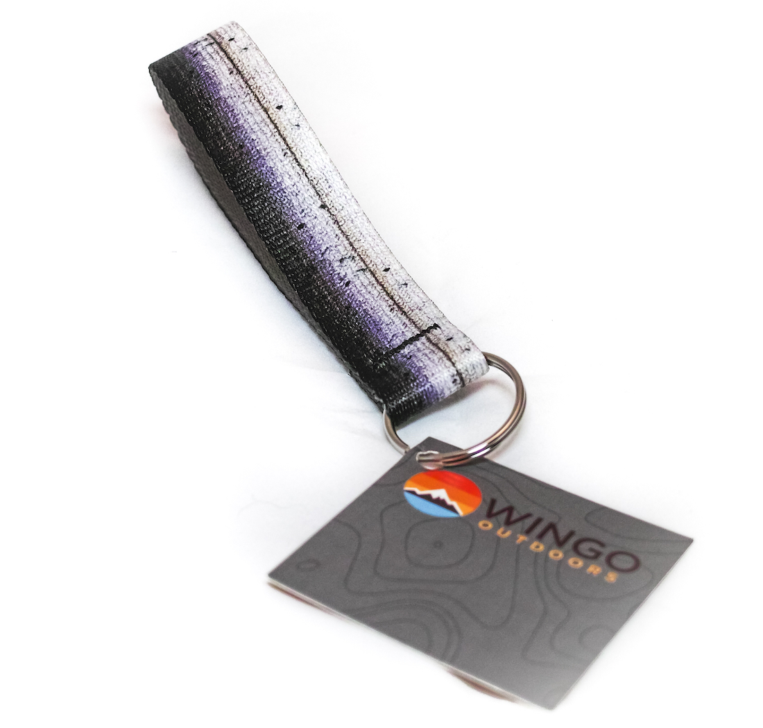 Wingo Keyfob Schlüsselanhänger Atlantic Salmon by Mikael Jenei