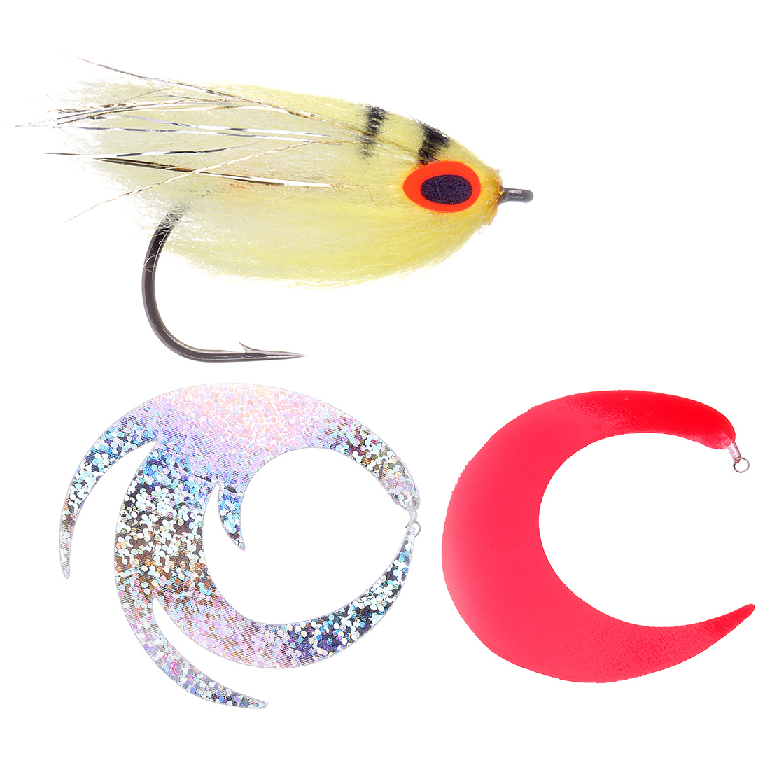 Pacchiarini Pike Streamer mit Wiggle & Dragon Tail