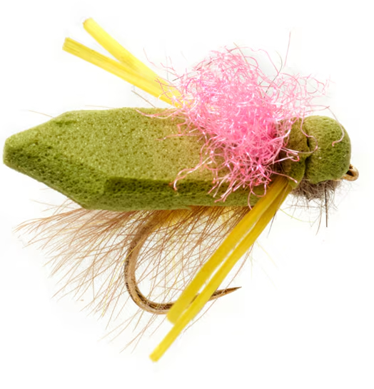 P-29090_Fulling_Mill_Tussock_Cicada_Pink_wing_ Fulling Mill Tactical Terrestrials Procters Flip Flop Tussock Cicada Pink Wing Trockenfliege