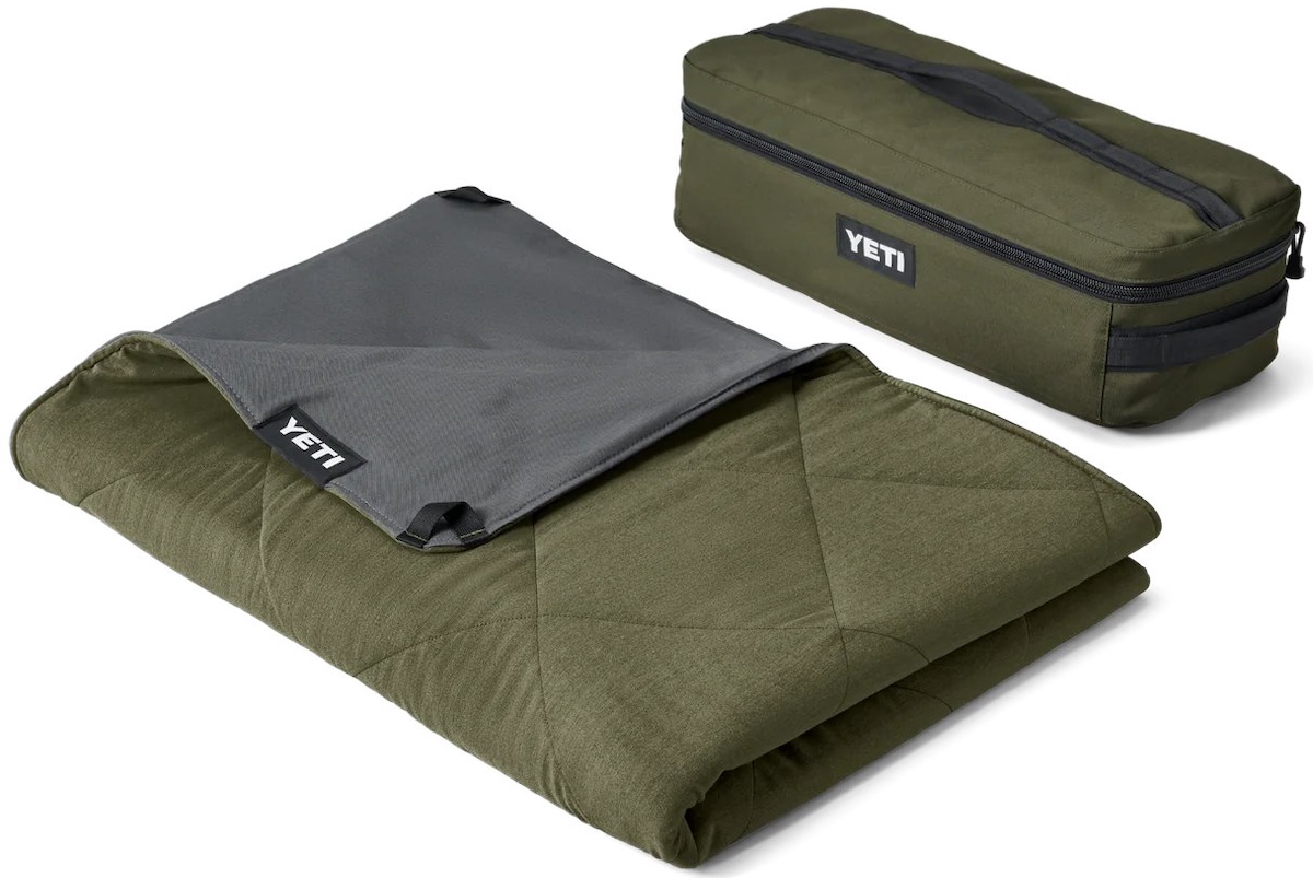 Yeti Lowlands Blanket wasserdichte Outdoor Decke Olive
