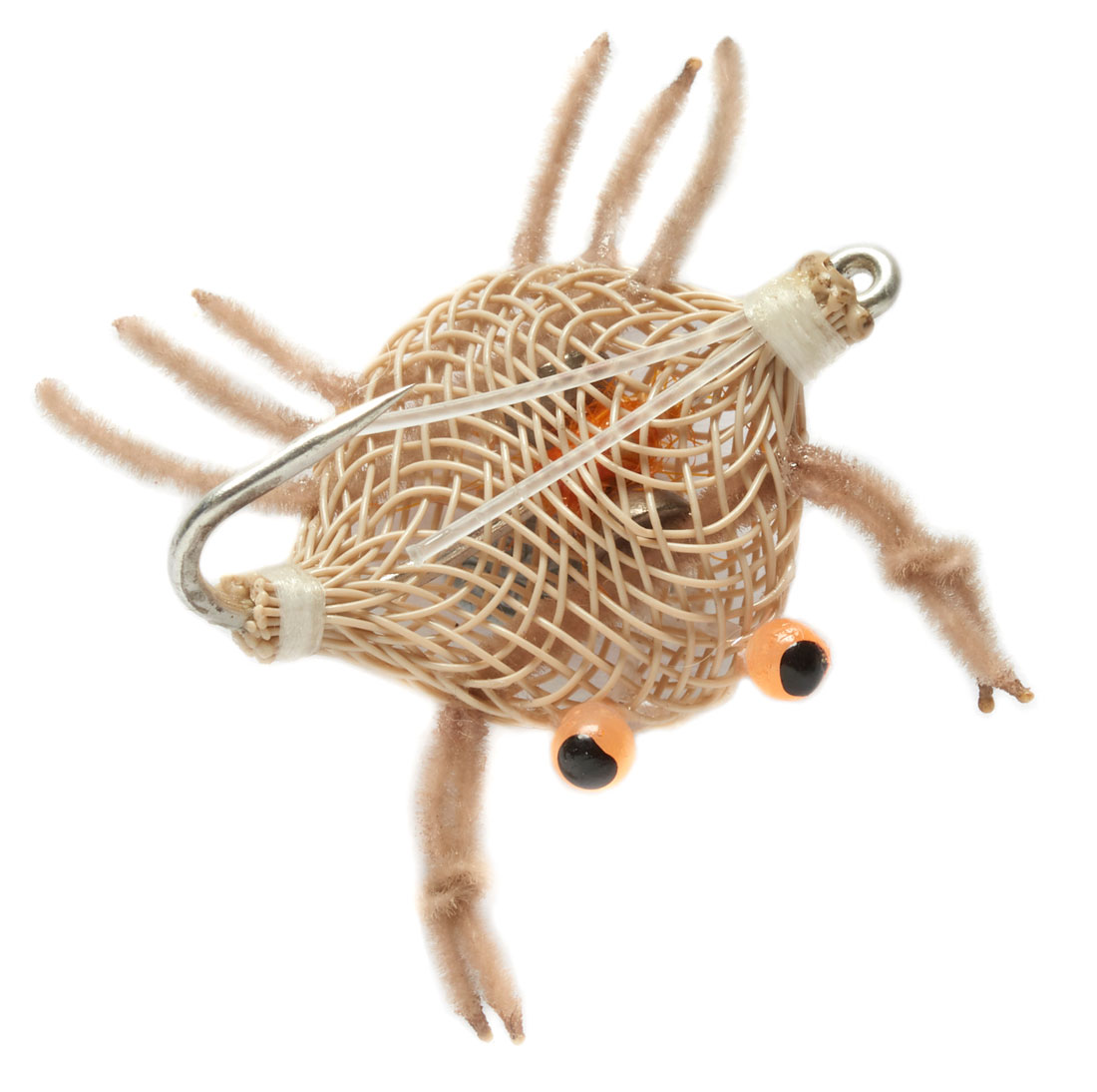Fulling Mill Salzwasserfliege - Micro Flexo Crab Weedless tan