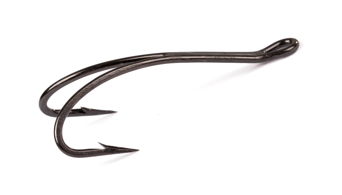 Partridge CS16U/2B Patriot Salmon Up-Eye Doppelhaken black