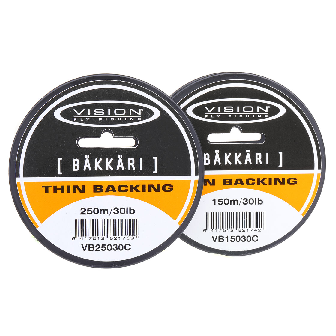 Vision Bäkkäri Backing 30 lb chartreuse