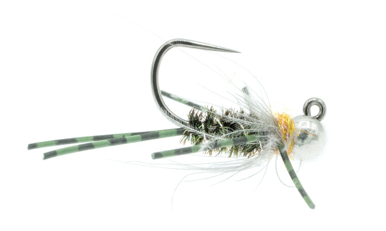 Umpqua Rubberleg Nymph Bizzaro Jerry #12 Barbless