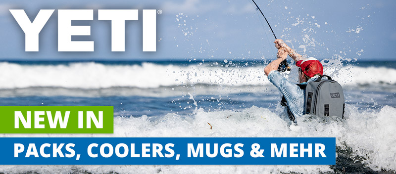 Neu: YETI - Packs, Coolers, Mugs & mehr