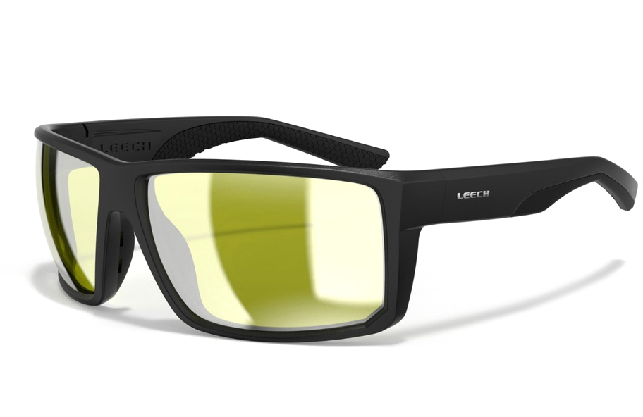 Leech Hawk Sunset Silver Polbrille (Yellow)