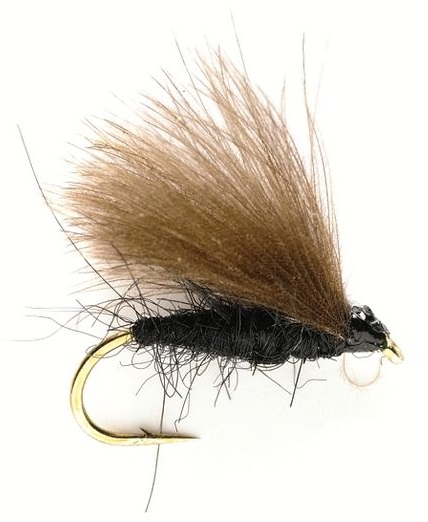 Fulling Mill Trockenfliege - CDC Black