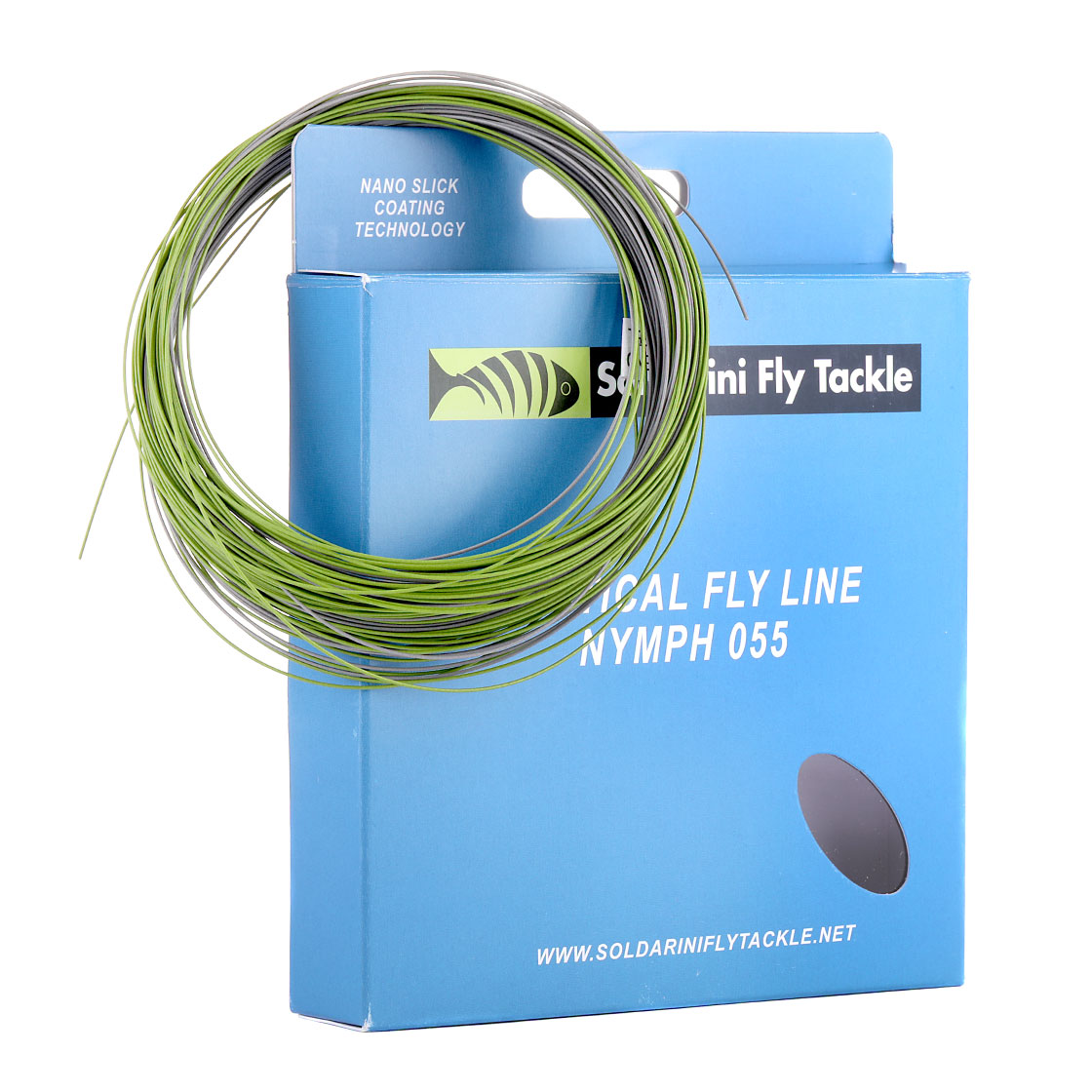 Soldarini Tactical Euro Nymph Fly Line Fliegenschnur grey/olive