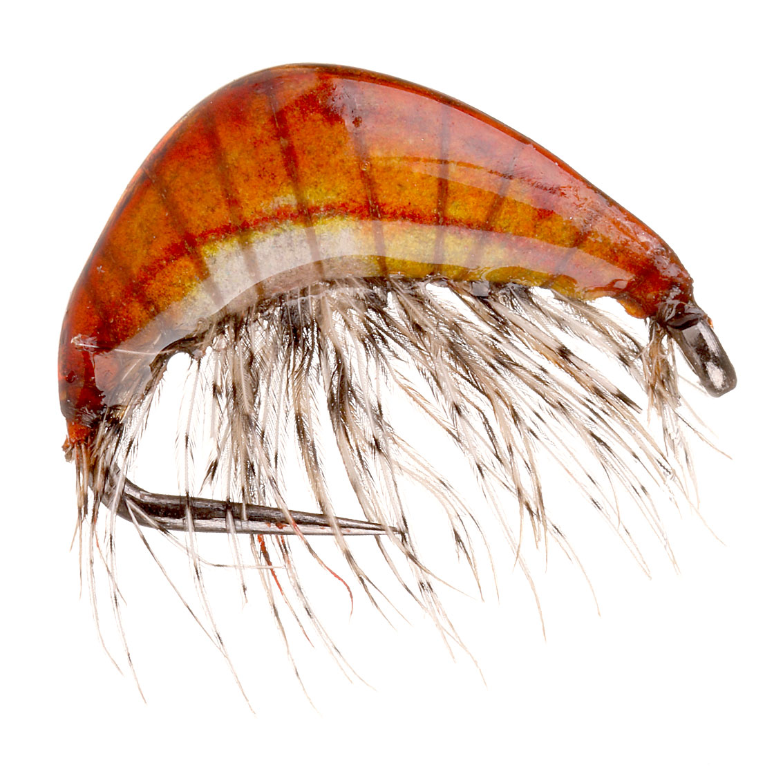 Perfect Gammarus Scud Barbless orange