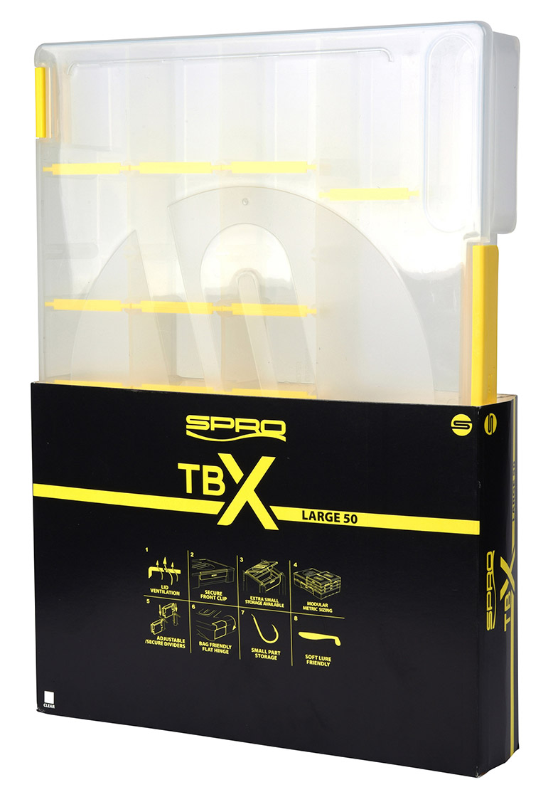 Spro_TBX_50L_Clear_Box_3 Spro TBX50L Clear Box 35 x 25 x 5 cm