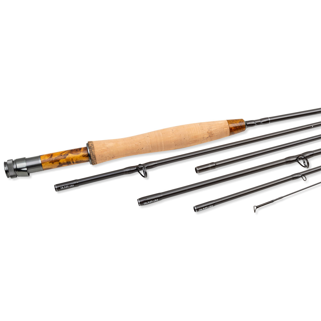 Traper Quadro Euro Nymph & Trout 4 in 1 Einhand Fliegenrute
