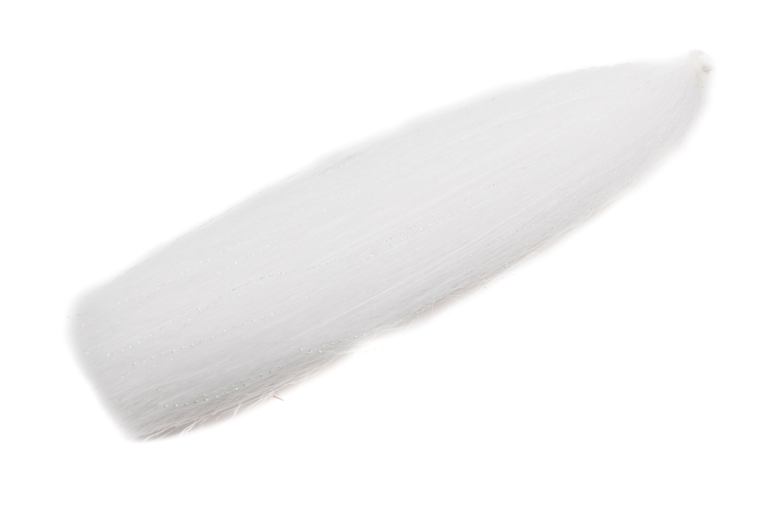 h2o_crystal_flesh_crf02_bucktail_white bucktail white