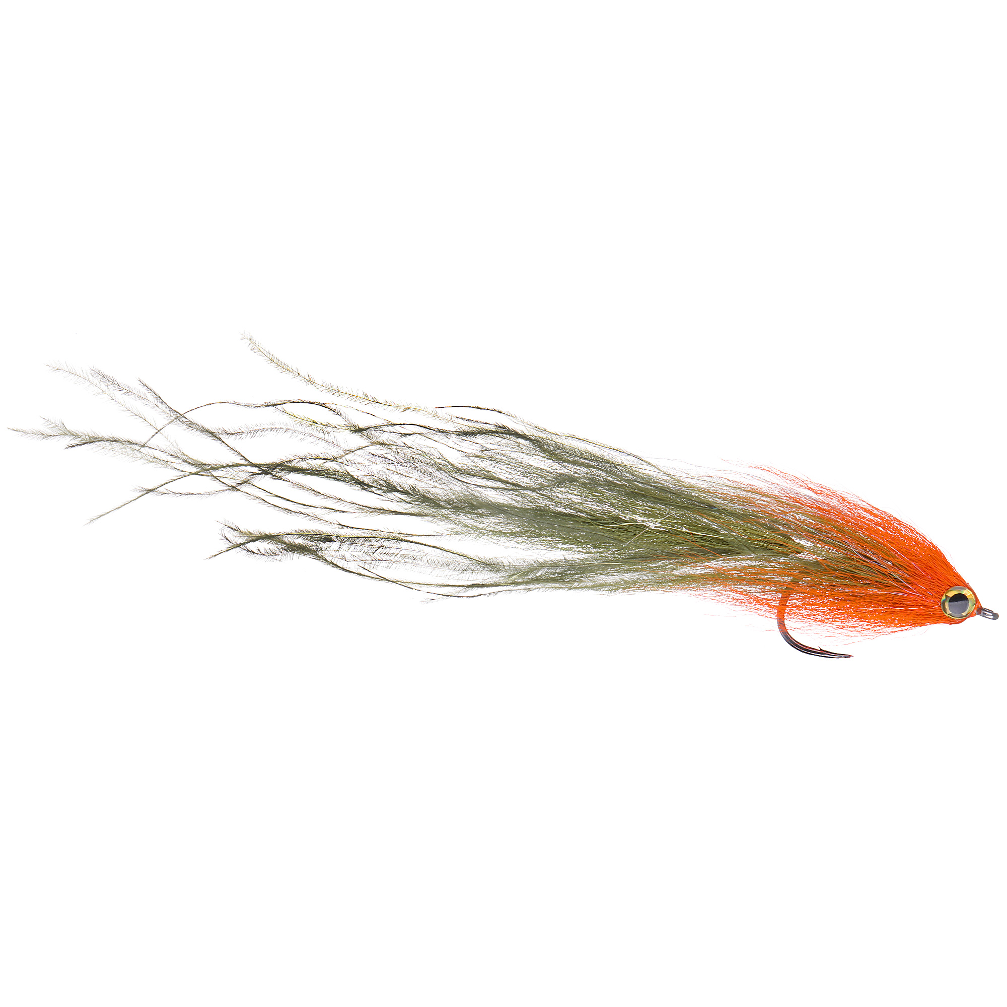 Superflies Beast Fly GT Orange/Olive AHREX SA290 #8/0 Salzwasserfliege
