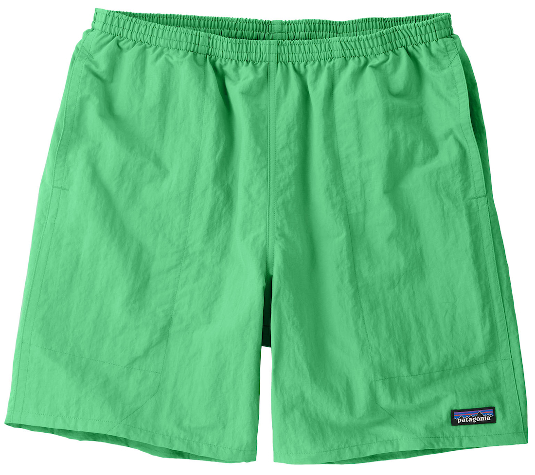 Patagonia M's Baggies Longs - 7 in. Wetwading & Boardshort AOG - Aloe Green