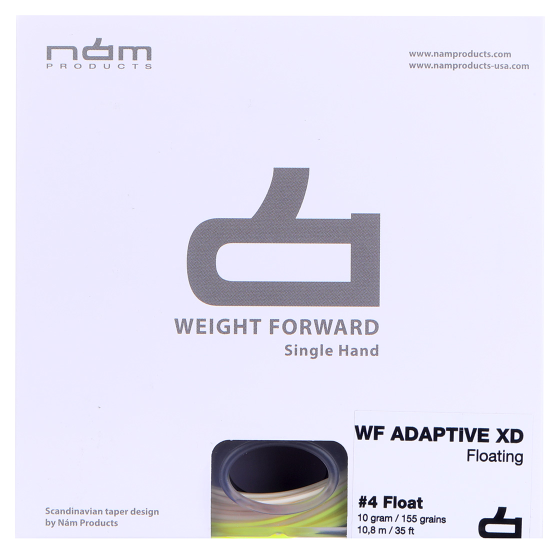 Nam Adaptive XD Floating Flyline HD-55lbs Power Core WF Fliegenschnur