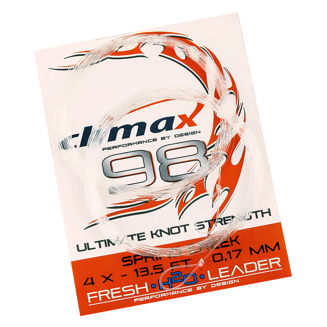 Climax 98 Spring Creek Trout Leader Vorfach 13,5ft 2er Pack