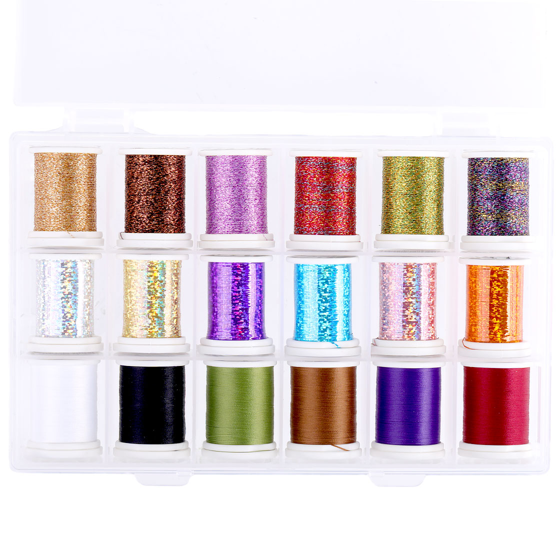 Textreme Perdigones Spool Kit Spulenset für Nymphen inklusive Box