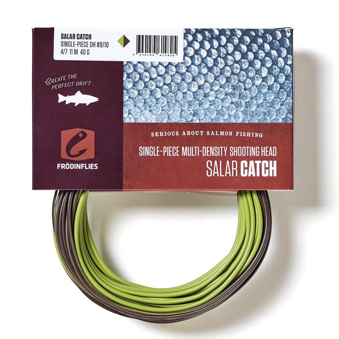 Frödin SALAR Catch Single-Piece Zweihand Schusskopf Sink4-Sink7
