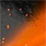 black/orange