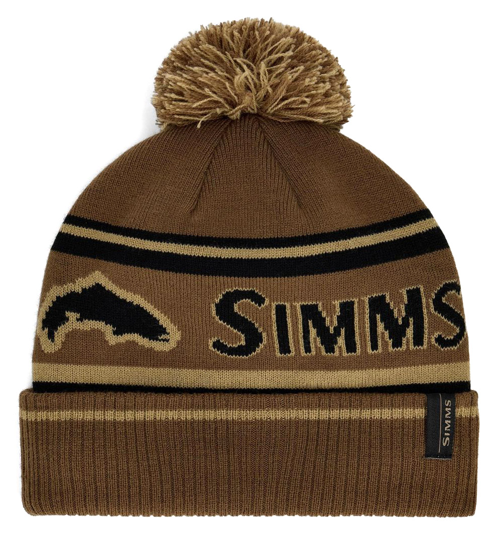 Simms Tip-Up Pom Beanie Jasper Simms Tip-Up Pom Beanie Jasper