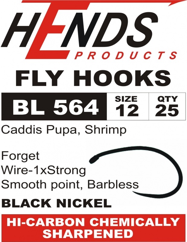 Hends BL 564 Caddis Pupa Haken